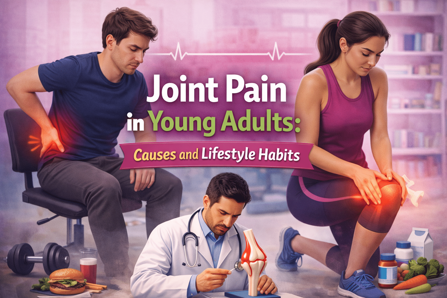 Joint Pain in Young Adults – Causes and Lifestyle Habits